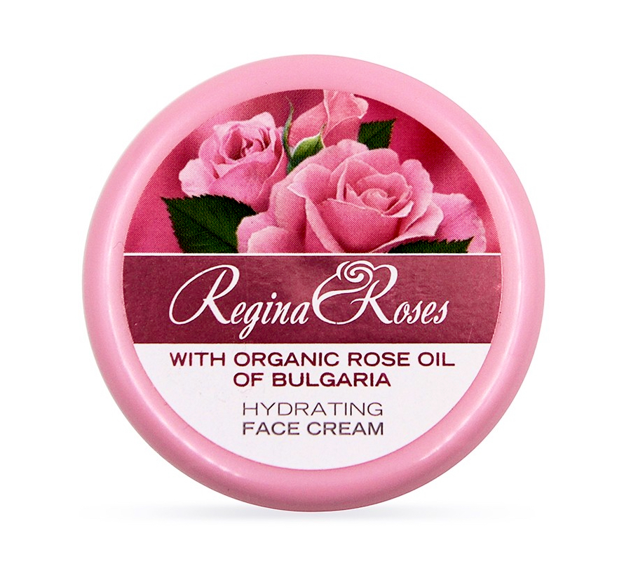 Gesichtscreme mit bulgarischem Bio-Rosenöl „Regina Roses“, 30 ml – Bild 2
