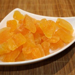 Verführerische Honigmelonestücke – Cantaloupe, gezuckert & leicht geschwefelt für exklusiven Genuss