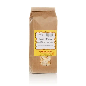 Kokoschips gesüßt und geröstet 250g