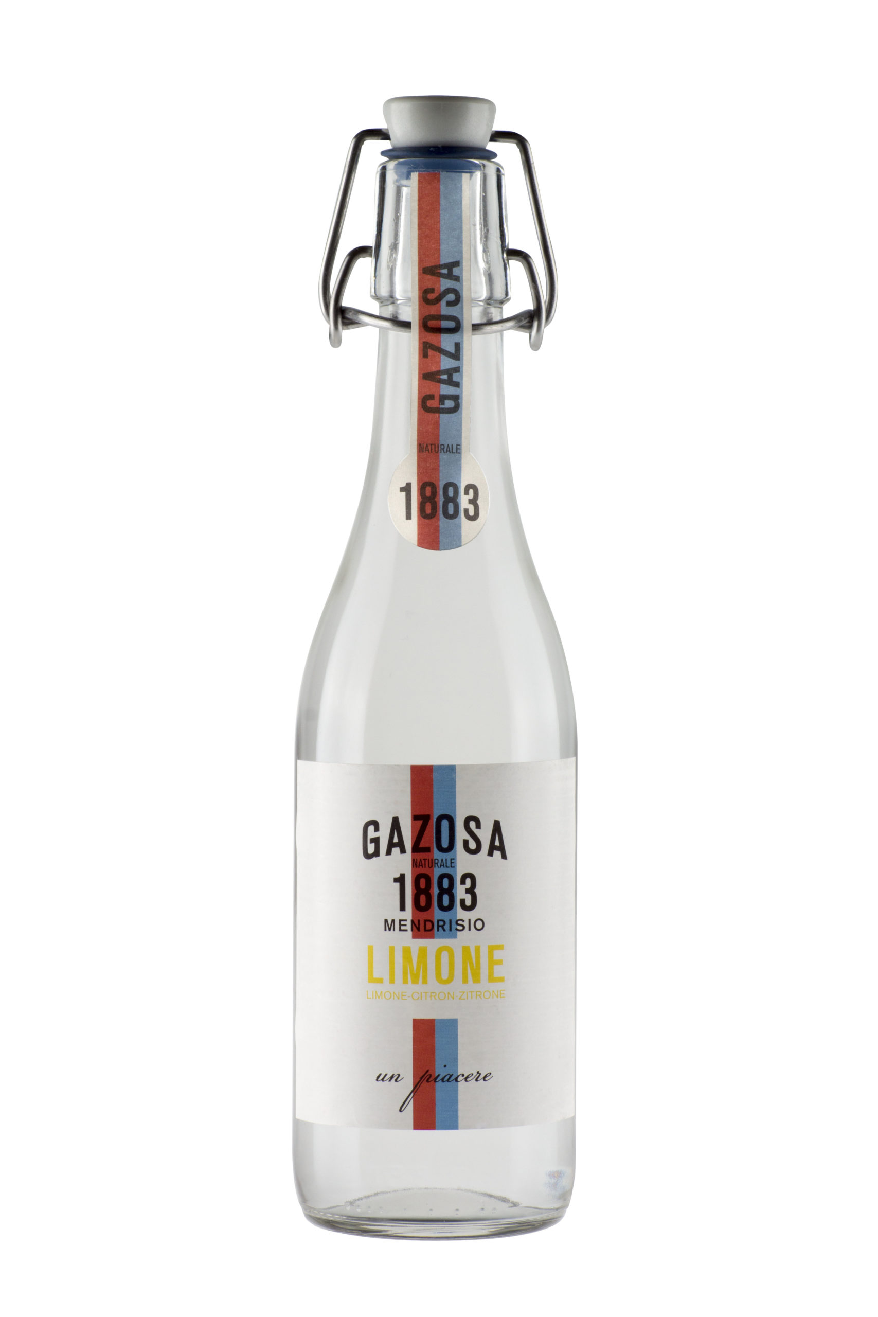 Gazosa Limone – Lemon 33cl – Bügelflasche zuzüglich Depot Fl.1.00