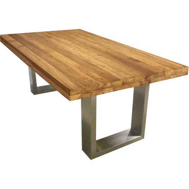 Matahari Gartentisch Arthus 260×110 cm Teakholz/Edelstahl