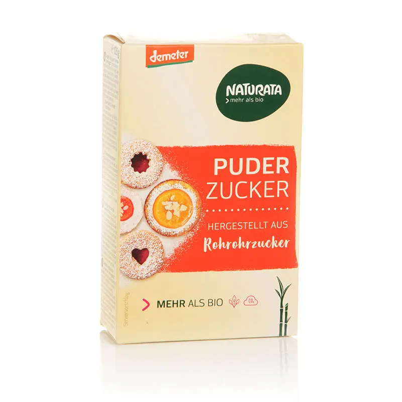 Bio Puderzucker, Naturata 125g