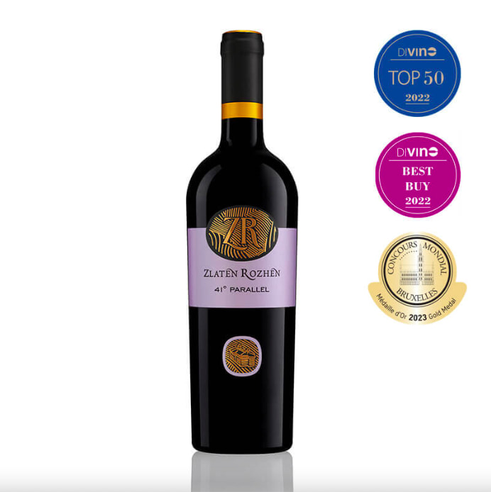 Rotwein CABERNET FRANC 2022 Weingut Zlaten Rozhen, 750 ml. – Bild 2