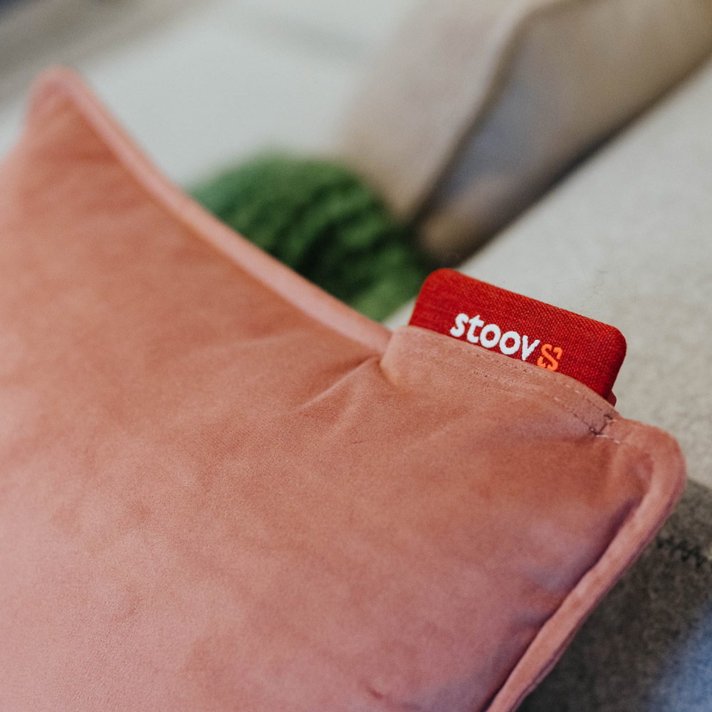 Ploov Wärmekissen, Samt pink 45x45cm – Bild 6