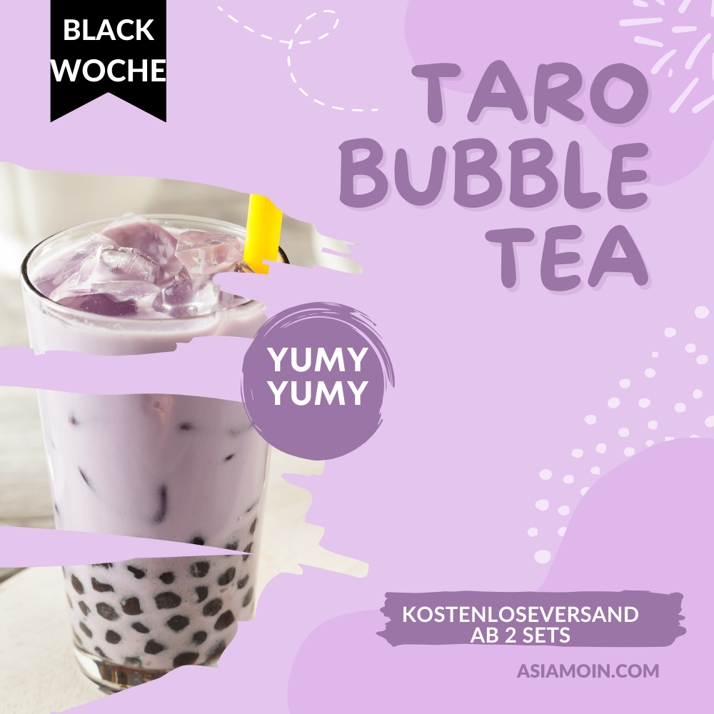 Taro Milch Bubble Tee Set – Bild 6