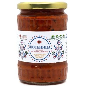 Traditioneller Tomaten-Paprika-Brotaufstrich „Tcherga“ (Ljutenica/Ajvar) ohne Zucker, 300/550 g