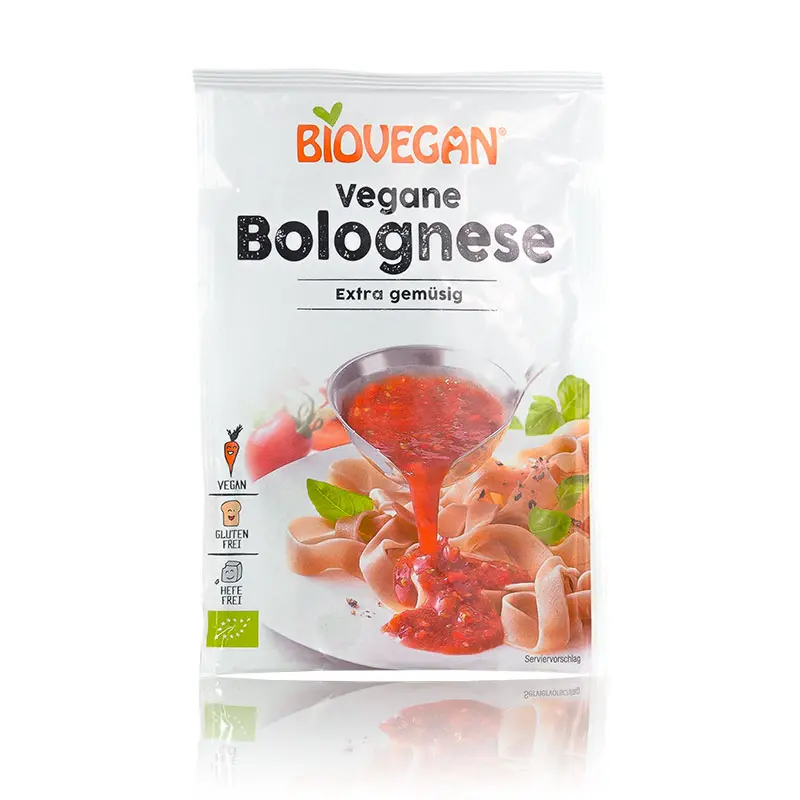 Bio Vegane Bolognese glutenfrei, Biovegan 33g